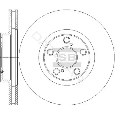 Тормозные диски Hi-Q SD4684