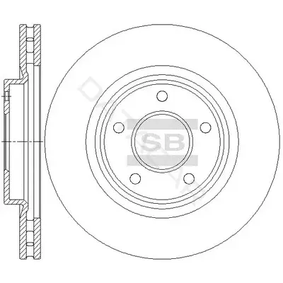 Тормозные диски Hi-Q SD4709