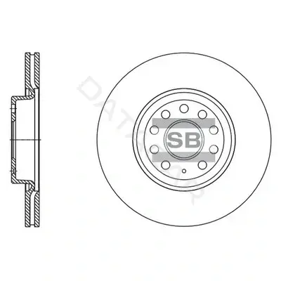 Тормозные диски Hi-Q SD5409