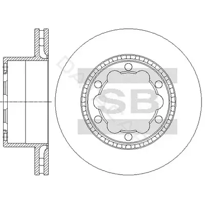 Тормозные диски Hi-Q SD5603
