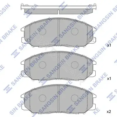 Тормозные колодки Hi-Q SP1190