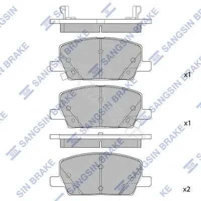 Тормозные колодки Hi-Q SP4285