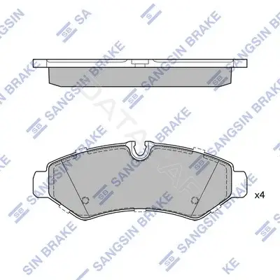 Тормозные колодки Hi-Q SP4438