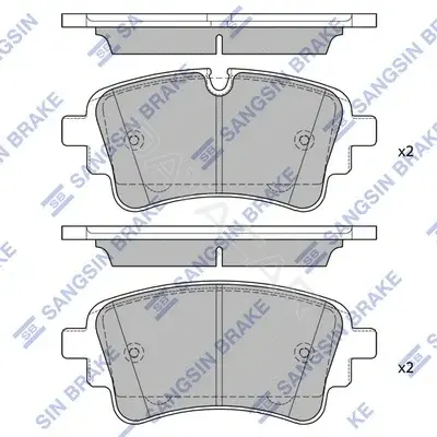 Тормозные колодки Hi-Q SP4474