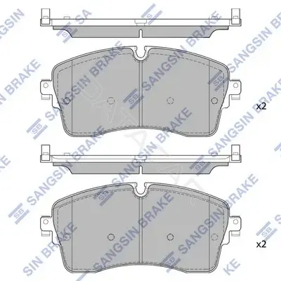 Тормозные колодки Hi-Q SP4010