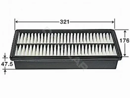 Воздушный фильтр JS ASAKASHI A470J