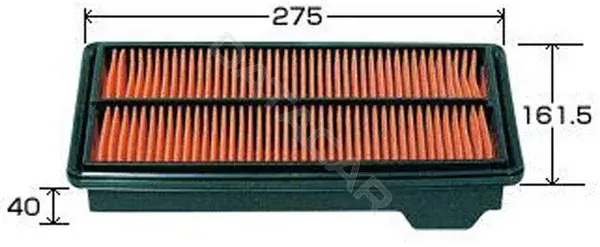 Воздушный фильтр JS ASAKASHI A887J