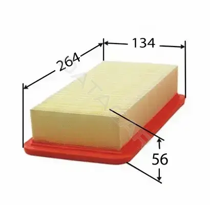 Воздушный фильтр JS ASAKASHI A9608PU