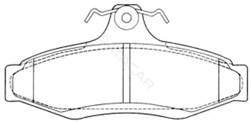 Тормозные колодки SB NAGAMOCHI BP10424