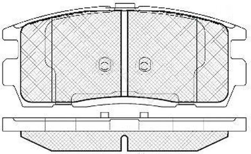 Тормозные колодки SB NAGAMOCHI BP10479