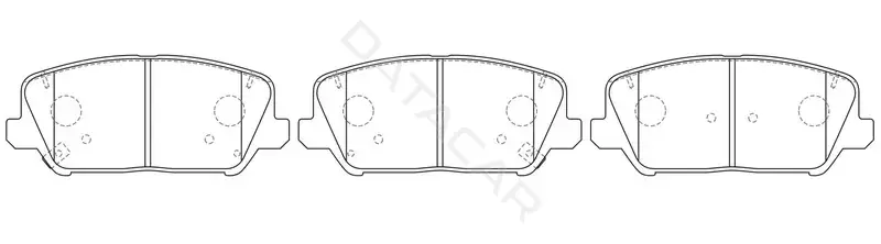 Тормозные колодки SB NAGAMOCHI BP13007