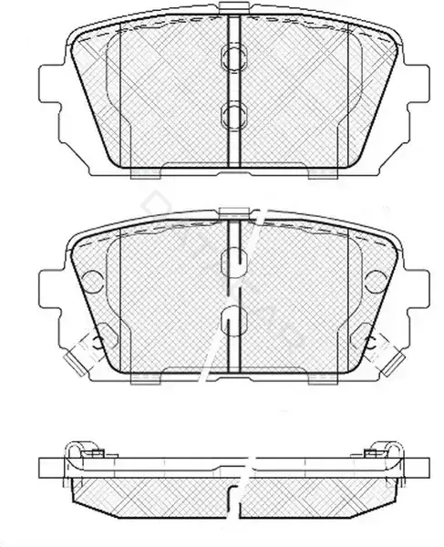 Тормозные колодки SB NAGAMOCHI BP13426