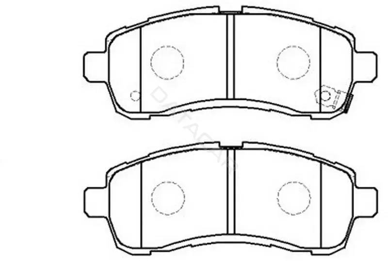 Тормозные колодки SB NAGAMOCHI BP20544