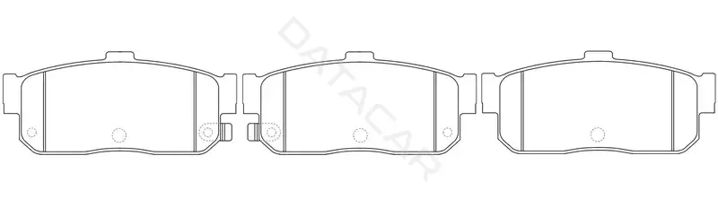 Тормозные колодки SB NAGAMOCHI BP22224