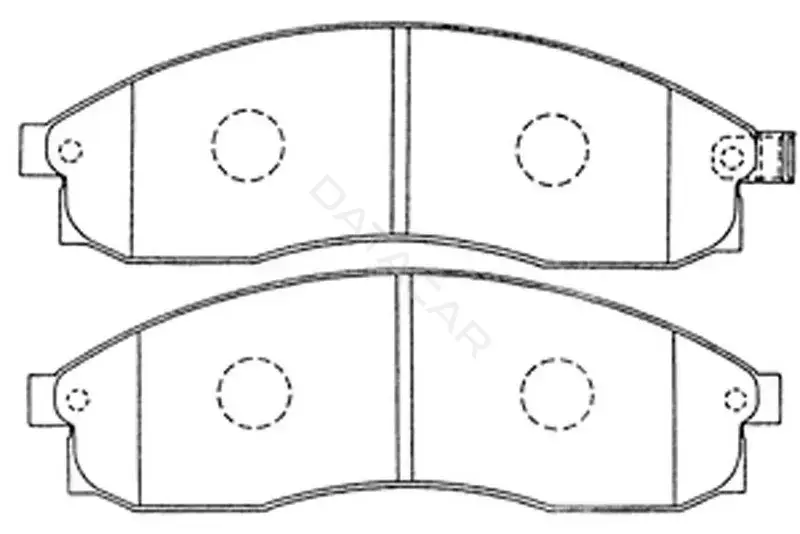 Тормозные колодки SB NAGAMOCHI BP22309