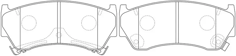 Тормозные колодки SB NAGAMOCHI BP22356