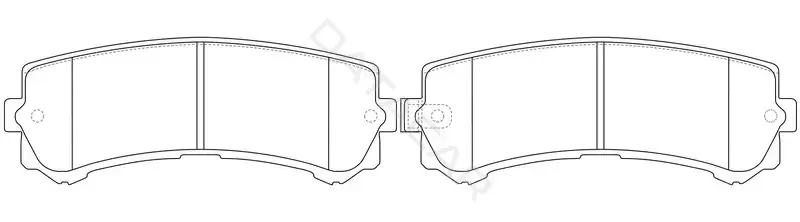 Тормозные колодки SB NAGAMOCHI BP22803