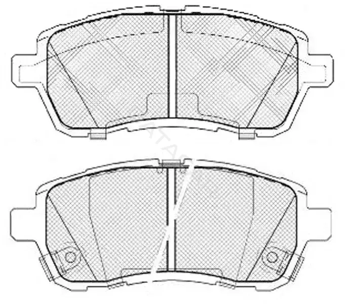 Тормозные колодки SB NAGAMOCHI BP25544