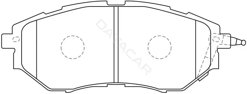 Тормозные колодки SB NAGAMOCHI BP27499