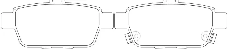Тормозные колодки SB NAGAMOCHI BP28004