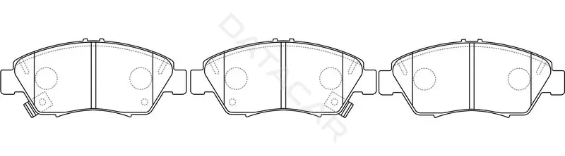 Тормозные колодки SB NAGAMOCHI BP28264