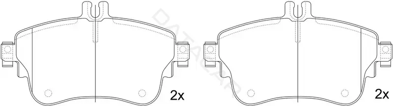 Тормозные колодки SB NAGAMOCHI BP31008