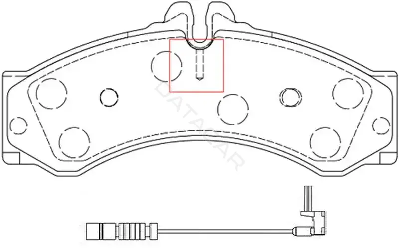 Тормозные колодки SB NAGAMOCHI BP31107W