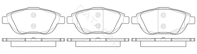 Тормозные колодки SB NAGAMOCHI BP42007
