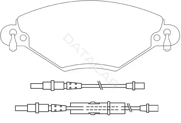 Тормозные колодки SB NAGAMOCHI BP42183W