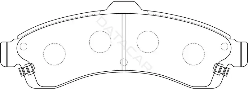 Тормозные колодки SB NAGAMOCHI BP52077