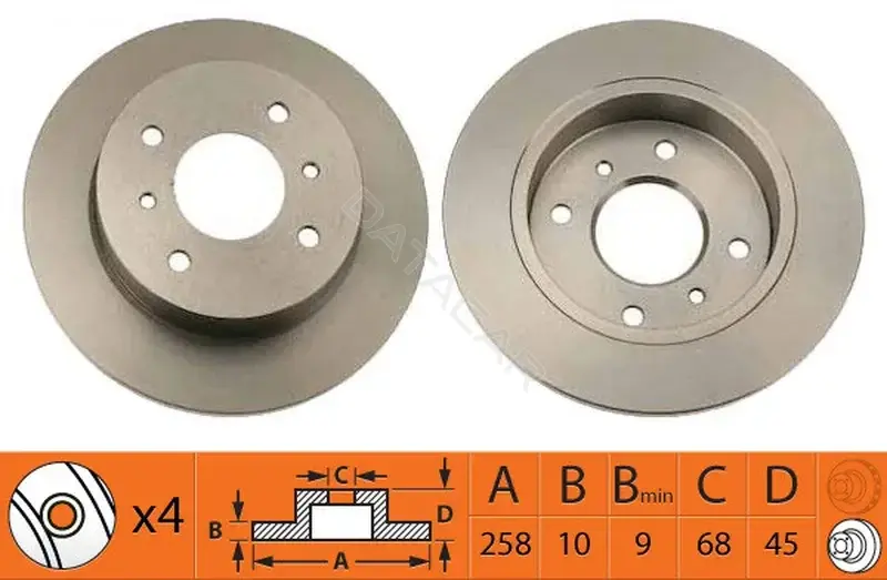 Тормозные диски SB NAGAMOCHI BR22110