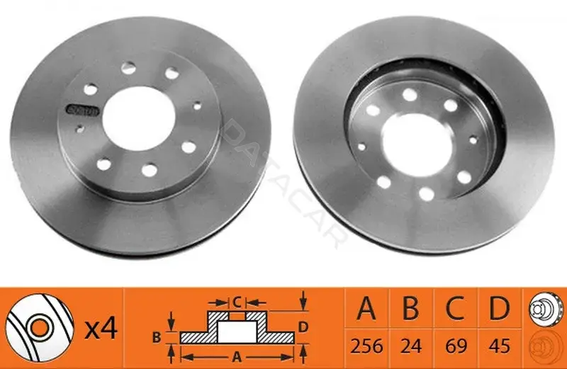 Тормозные диски SB NAGAMOCHI BR23101T