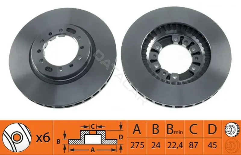 Тормозные диски SB NAGAMOCHI BR23124T
