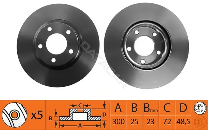 Тормозные диски SB NAGAMOCHI BR25106T