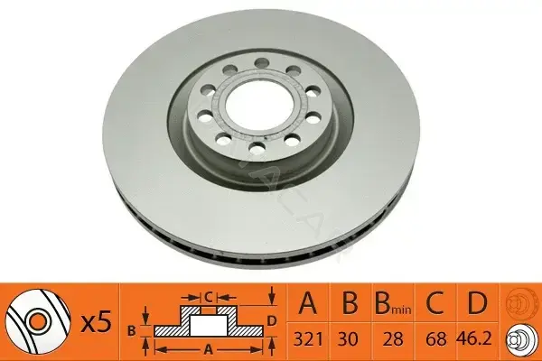 Тормозные диски SB NAGAMOCHI BR33144T