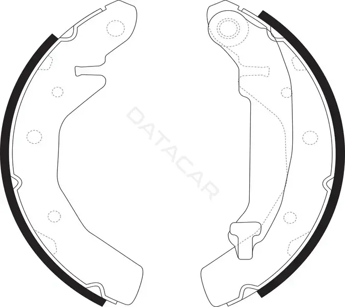 Барабанные колодки SB NAGAMOCHI BS10821