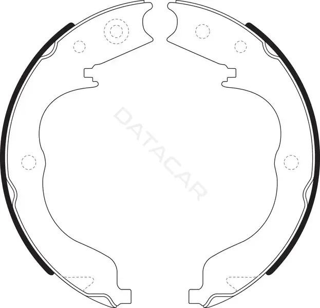 Барабанные колодки SB NAGAMOCHI BS20625