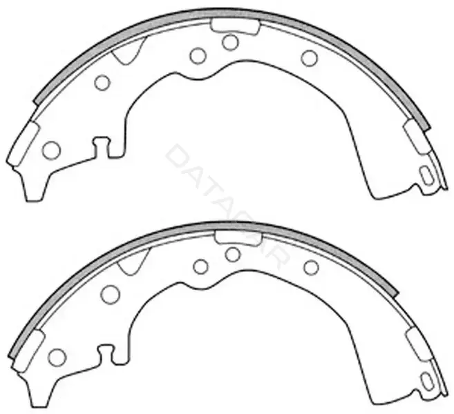 Барабанные колодки SB NAGAMOCHI BS21252