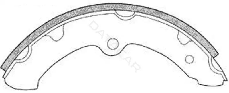 Барабанные колодки SB NAGAMOCHI BS21297