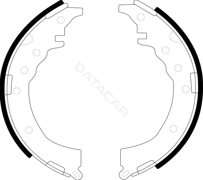 Барабанные колодки SB NAGAMOCHI BS21338