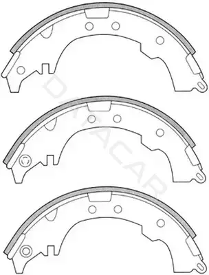 Барабанные колодки SB NAGAMOCHI BS21339