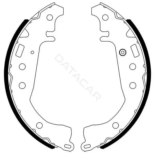 Барабанные колодки SB NAGAMOCHI BS21342