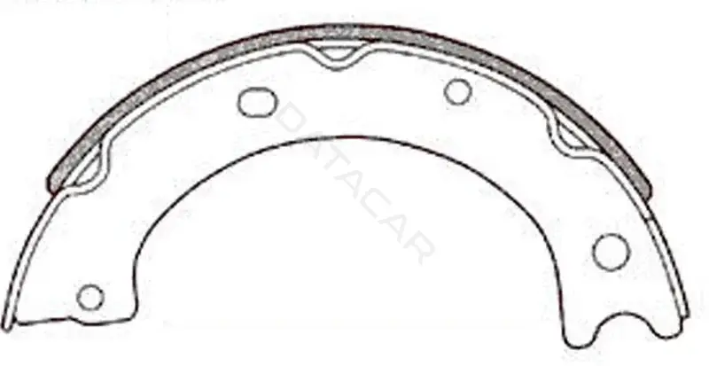 Барабанные колодки SB NAGAMOCHI BS22802