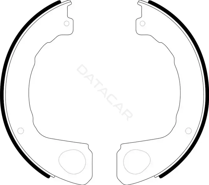 Барабанные колодки SB NAGAMOCHI BS24466
