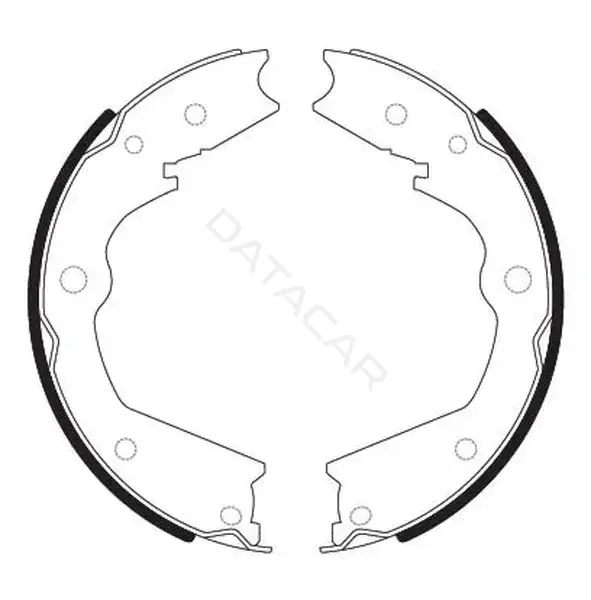 Барабанные колодки SB NAGAMOCHI BS28006