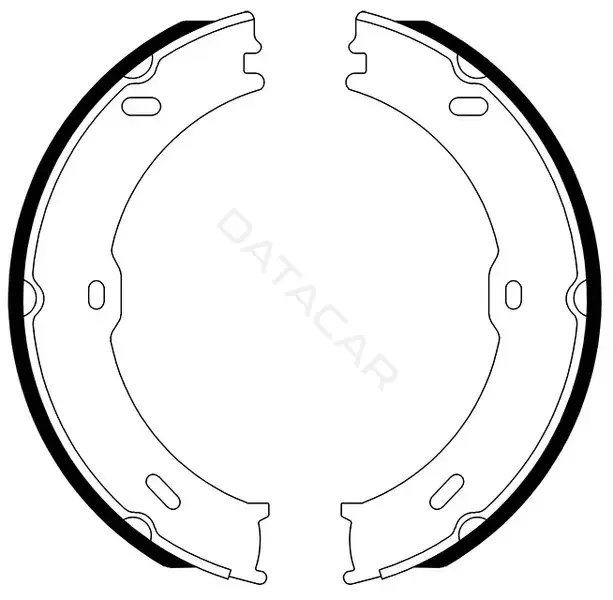 Барабанные колодки SB NAGAMOCHI BS31007