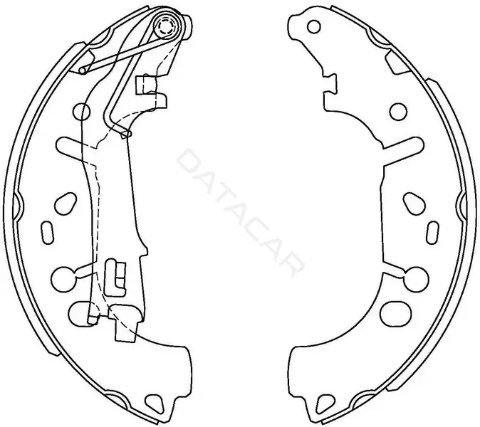 Барабанные колодки SB NAGAMOCHI BS41624