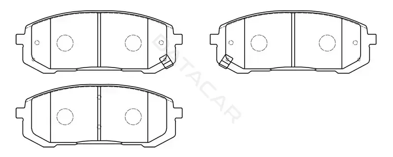 Тормозные колодки SB NAGAMOCHI BP11034