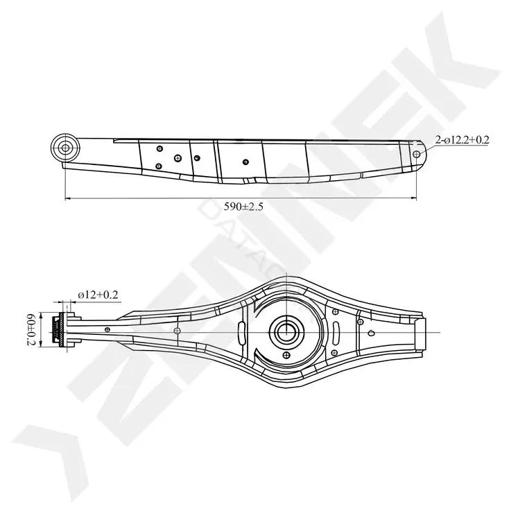 Рычаги ZENNEK DCA0153
