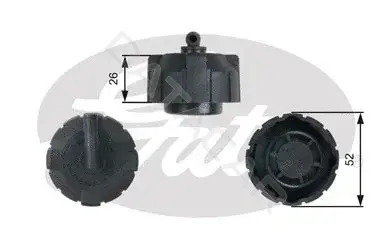 Крышка радиатора / расширительного бачка GATES RC213